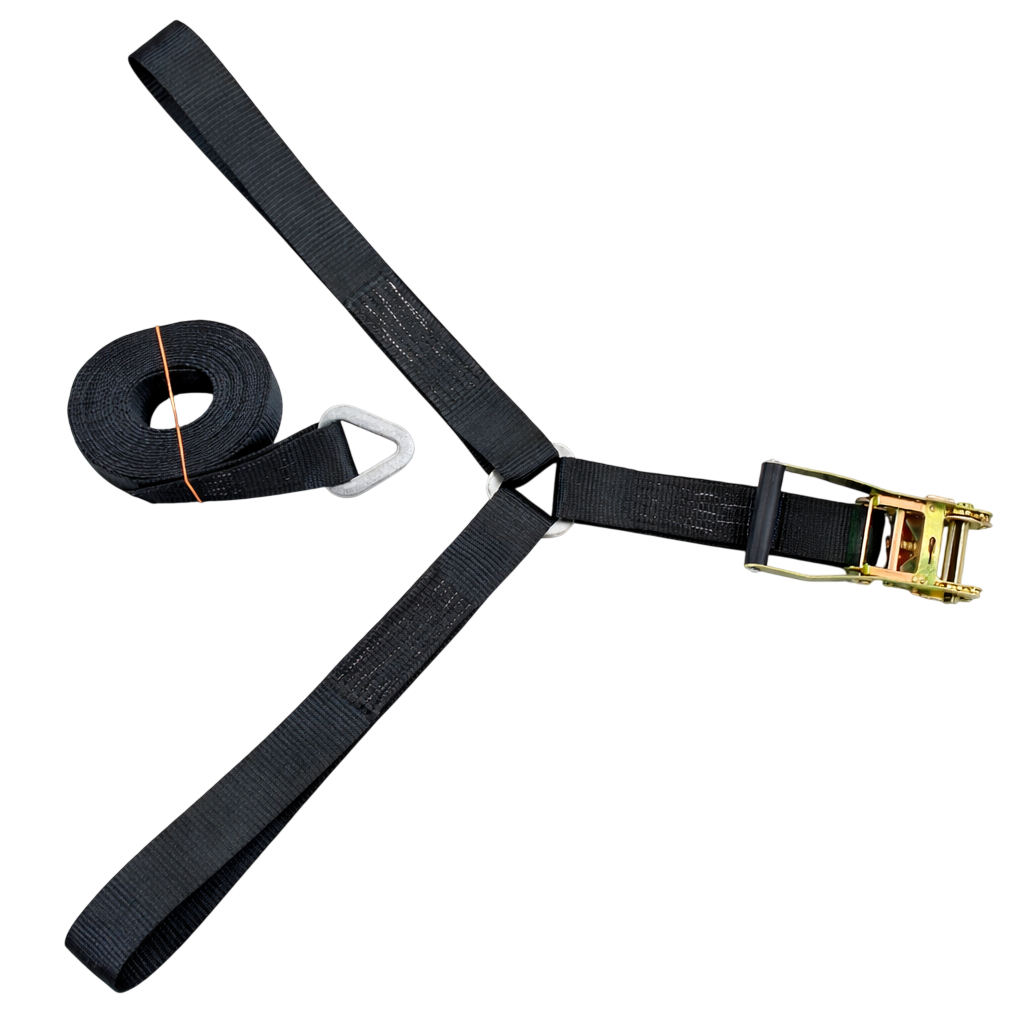 Spanngurte für Stretchzelte in Beige und Schwarz