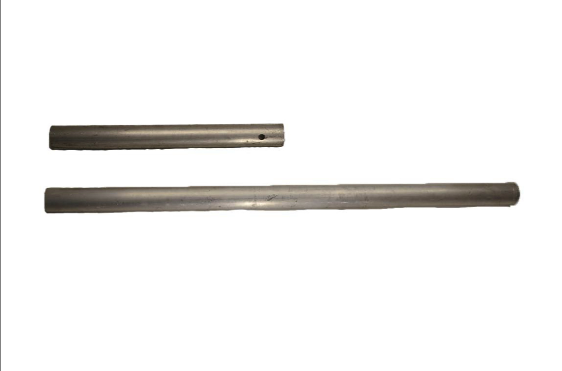 aluminium paal connecter 0,5 meter stretchtent