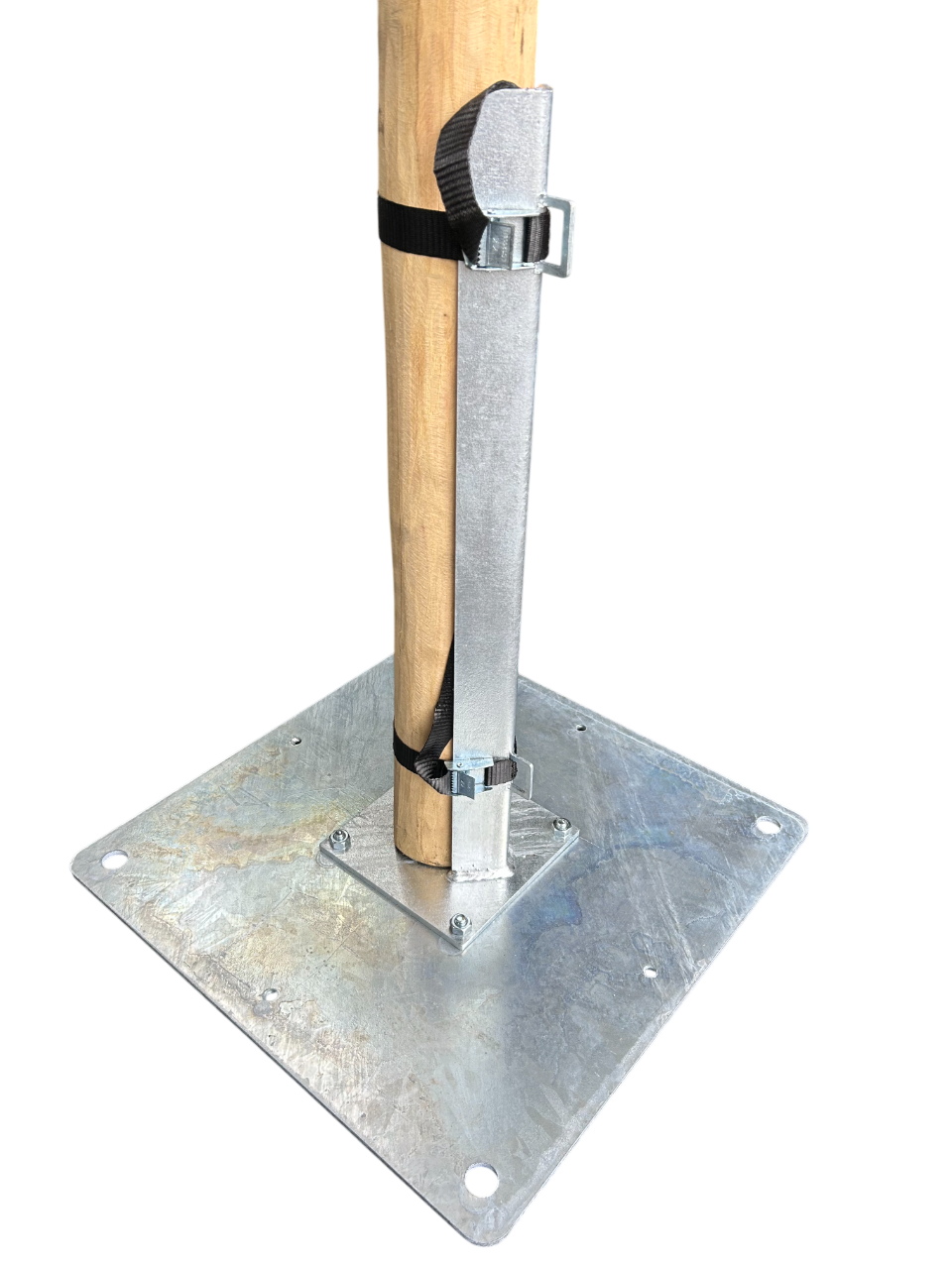 middenpaal houder stretchtent bevestiging