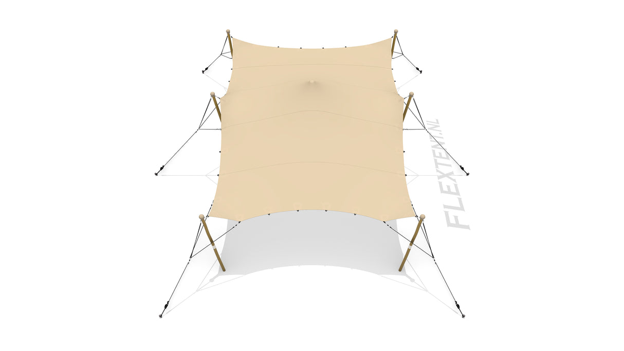 stretchtent-5.00-7.50-compleet-set-chino-beige-doek-tekening-4