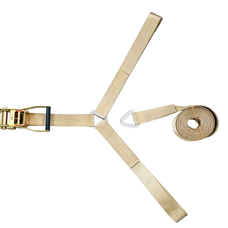 Spanngurt mit Ratsche für Stretchzelte