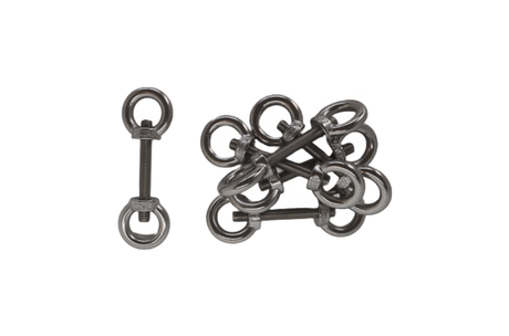 Koppaalboutsets tentpalen bevestiging stretchtent rvs