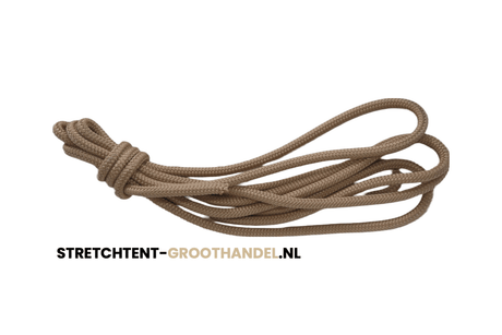 Touwset compleet 100mm RVS karabijnhaak