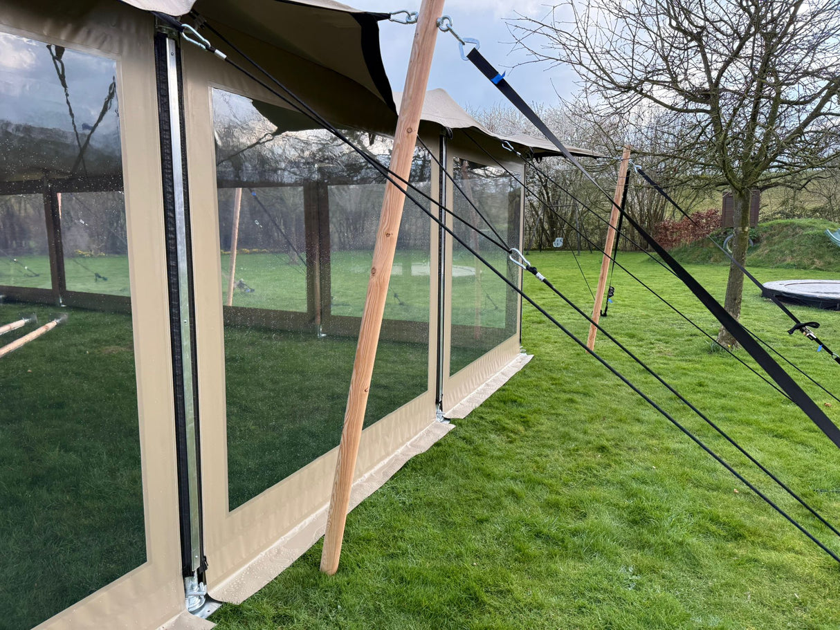 Luxuriöse Seitenwand