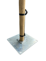 bevestiging middenpaal houder stretchtent