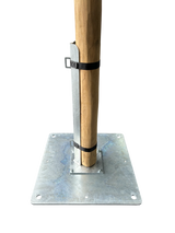 grondplaat middenpaal houder stretchtent