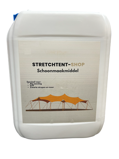 stretchtent schoonmaakmiddel