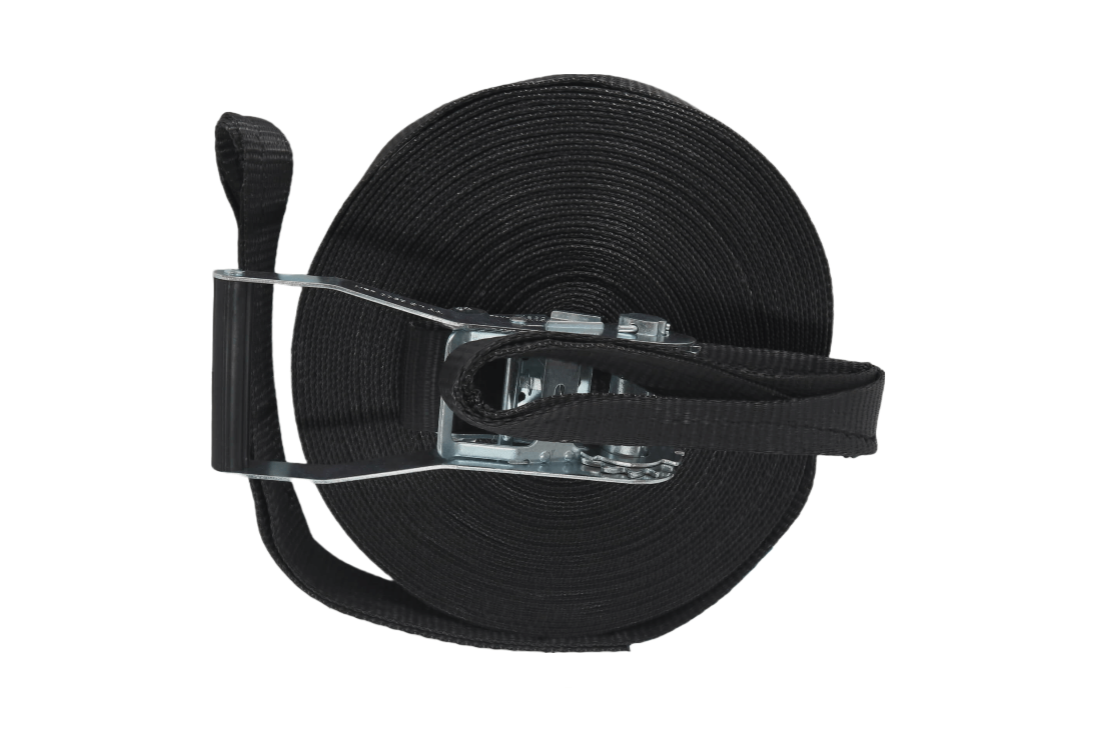 stormbanden bevestiging stretchtent zwart