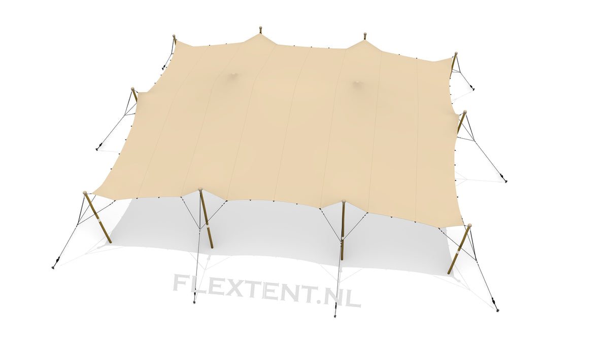 Gebrauchtes Stretchzelt Komplettset 10,00 x 12,00 Meter