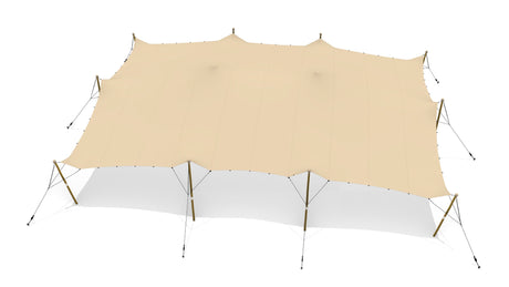 Gebrauchtes Stretchzelt Komplettset 10,50 x 15,00 Meter