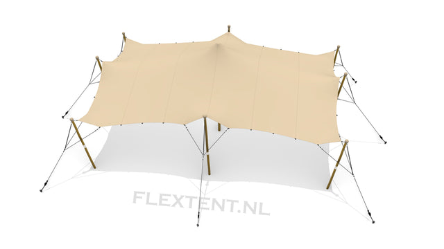 Gebrauchtes Stretchzelt Komplettset 6,00 x 9,00 Meter