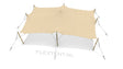 Gebrauchtes Stretchzelt Komplettset 7,50 x 10,50 Meter